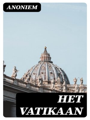 cover image of Het Vatikaan